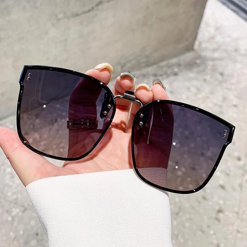 帕森精品进口偏光夹片式太阳镜男女开车专用钓鱼近视墨镜夹片圆脸