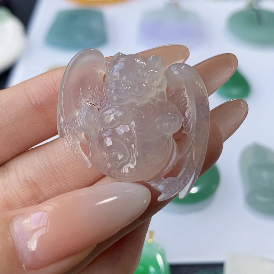 未镶嵌定制翡翠龙