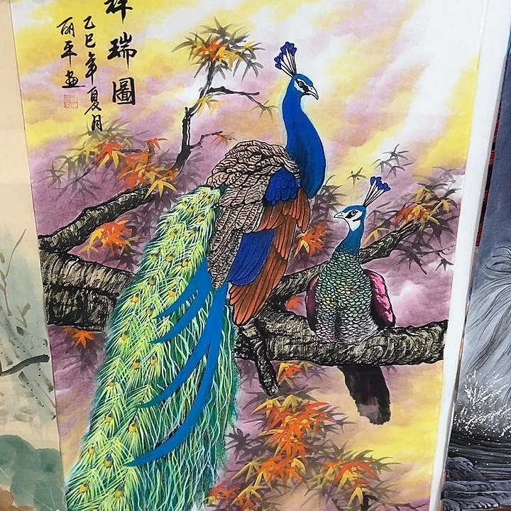 小周画廊的直播间