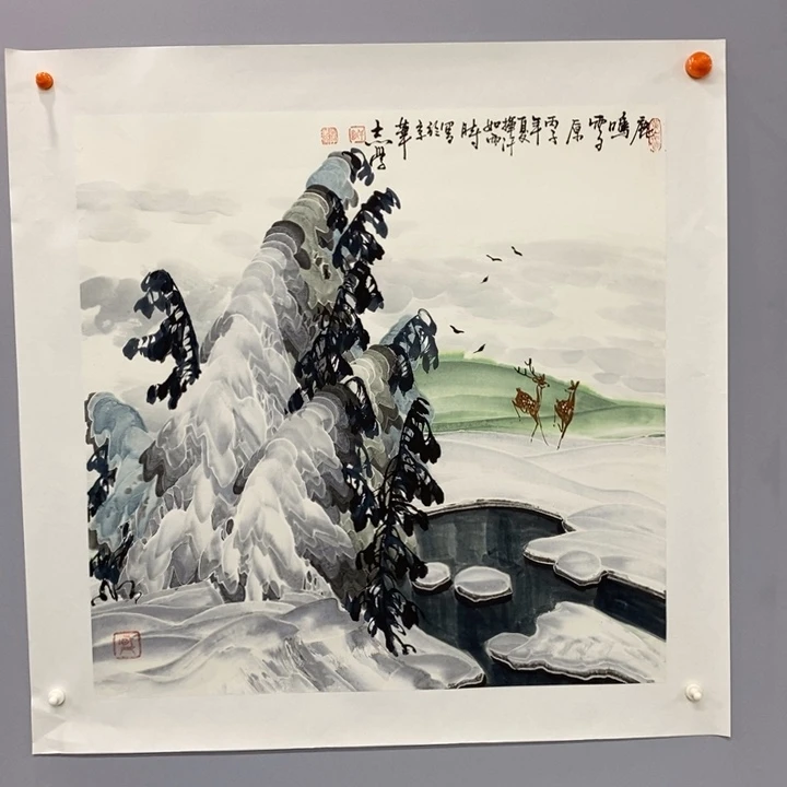手绘作品等多种形式进行