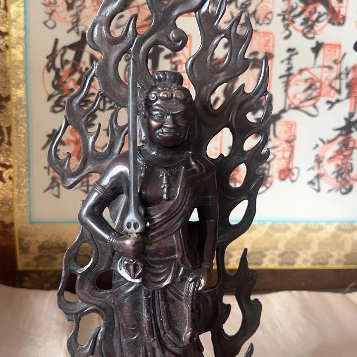 铜中古工艺品摆件