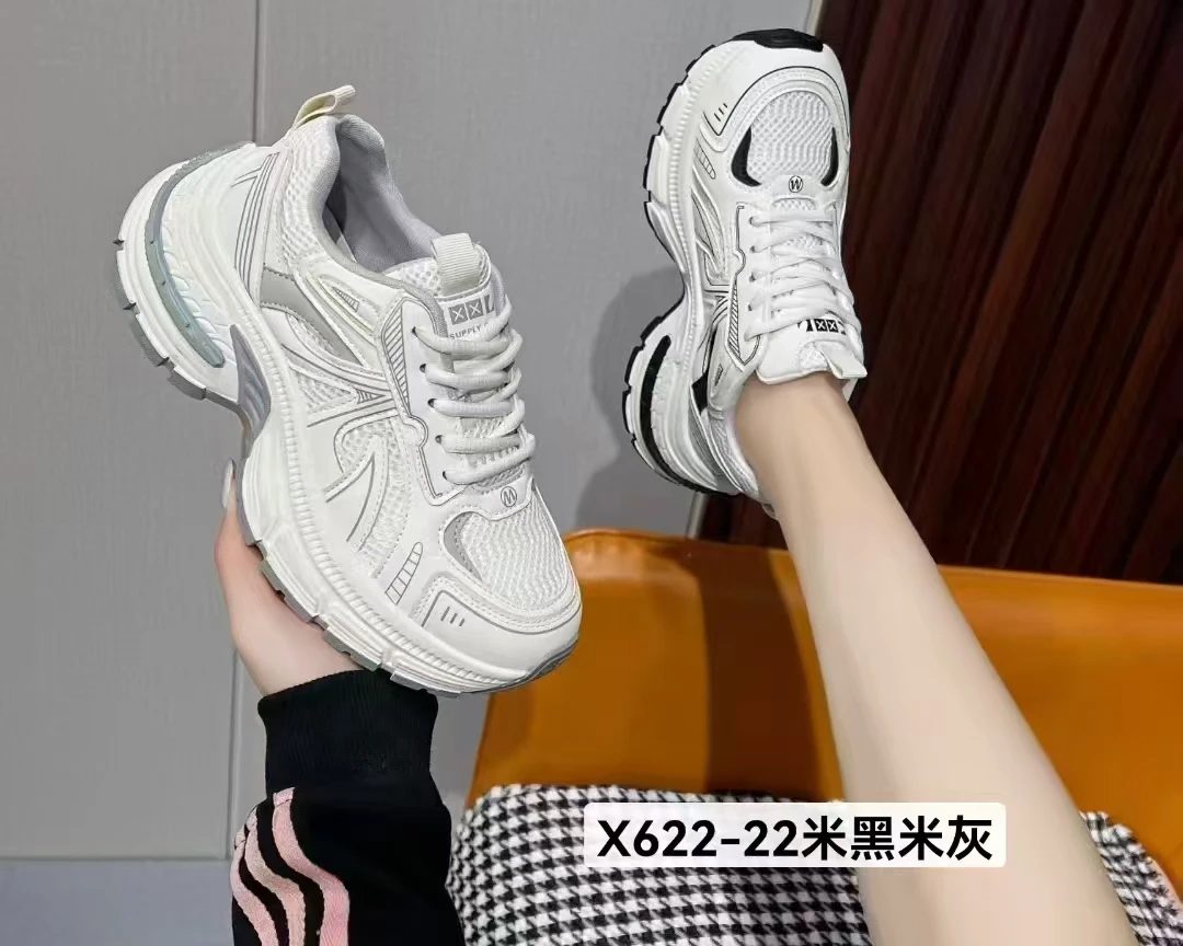 【范姐优选】X622-22老爹鞋女2025年秋季新款透气休闲运动鞋