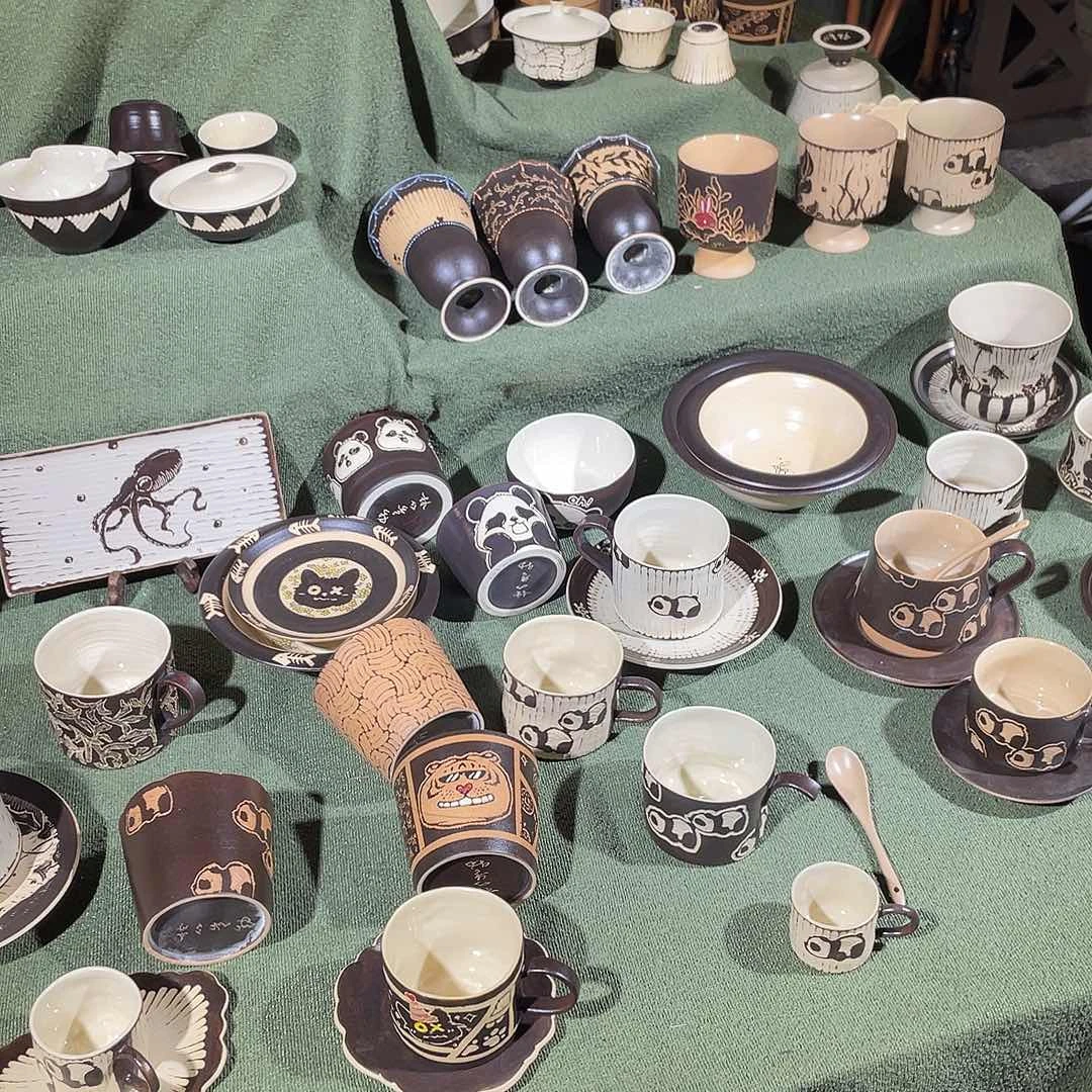 景德镇手工陶瓷杯