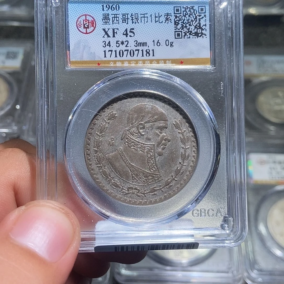 银大头墨西哥一比索7181