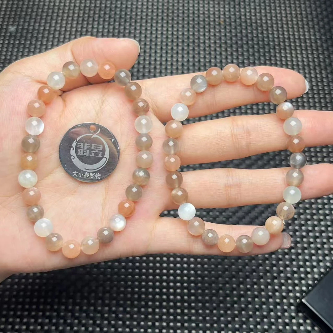 翡昱-N16-22691-月光石手串/约7+/约26颗/多样性发其一