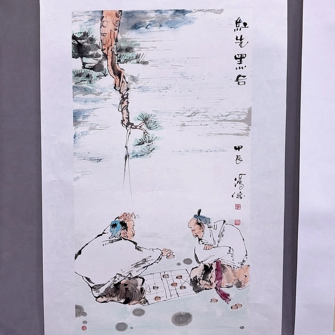 国画国画纯手绘作品请放心去藏