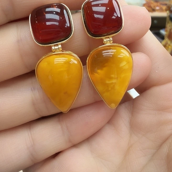 琥珀未镶嵌珠宝奇石