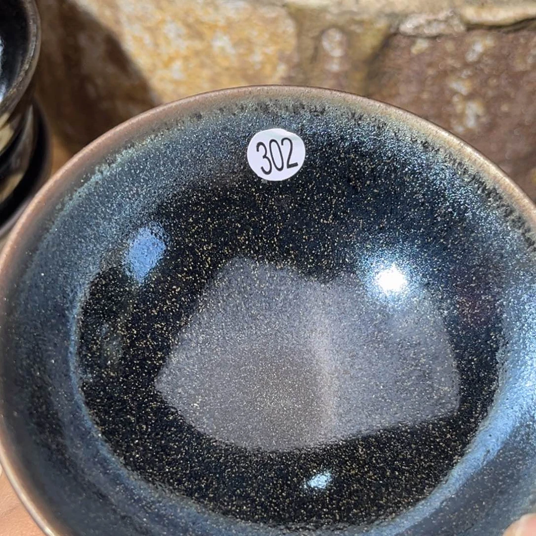 茶盏义兴龙窑坚持真柴烧微瑕