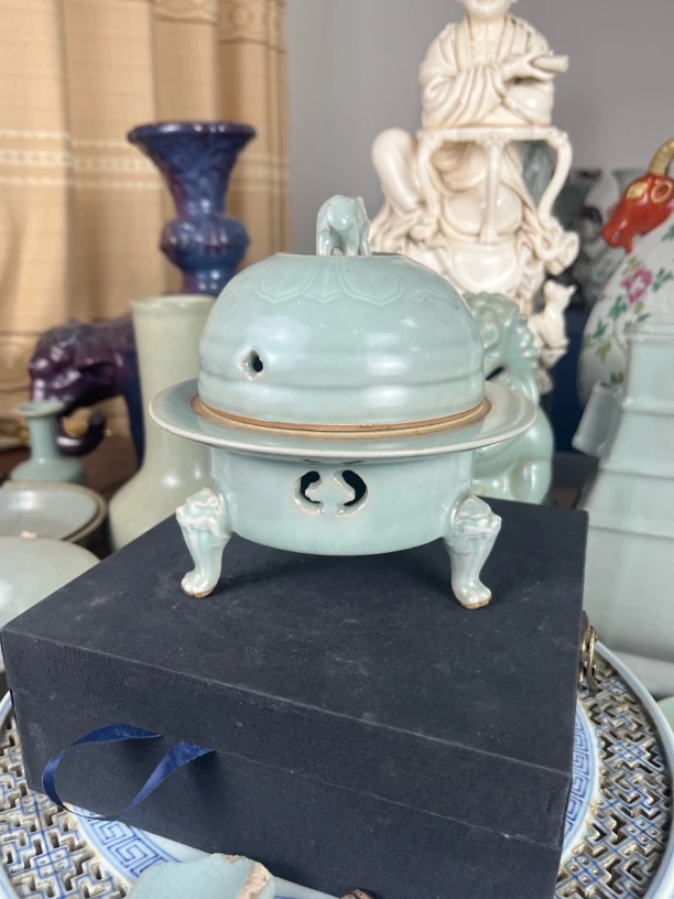 龙泉窑，香熏炉8888