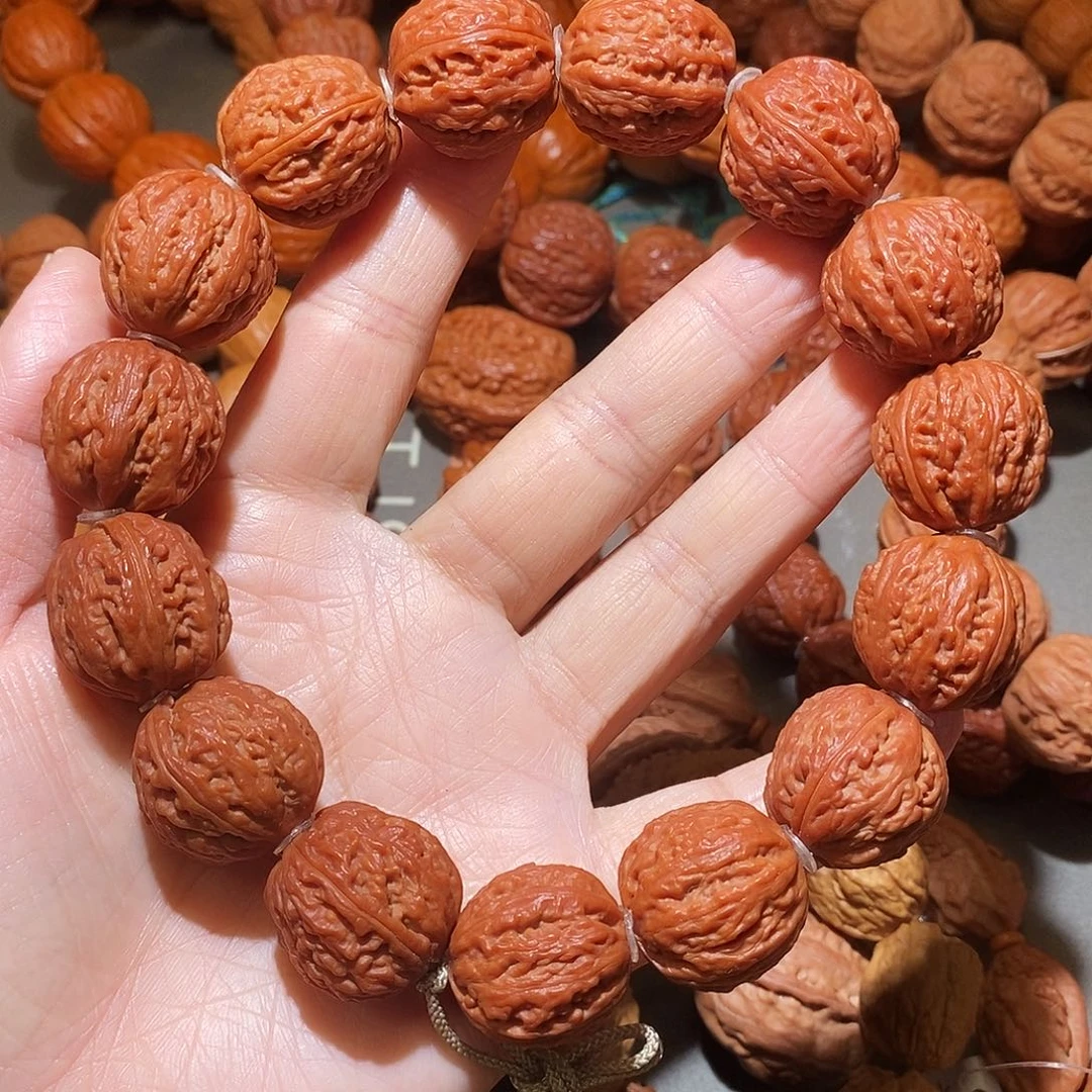 文玩核桃吊坠21尺蚂蚁纹手串