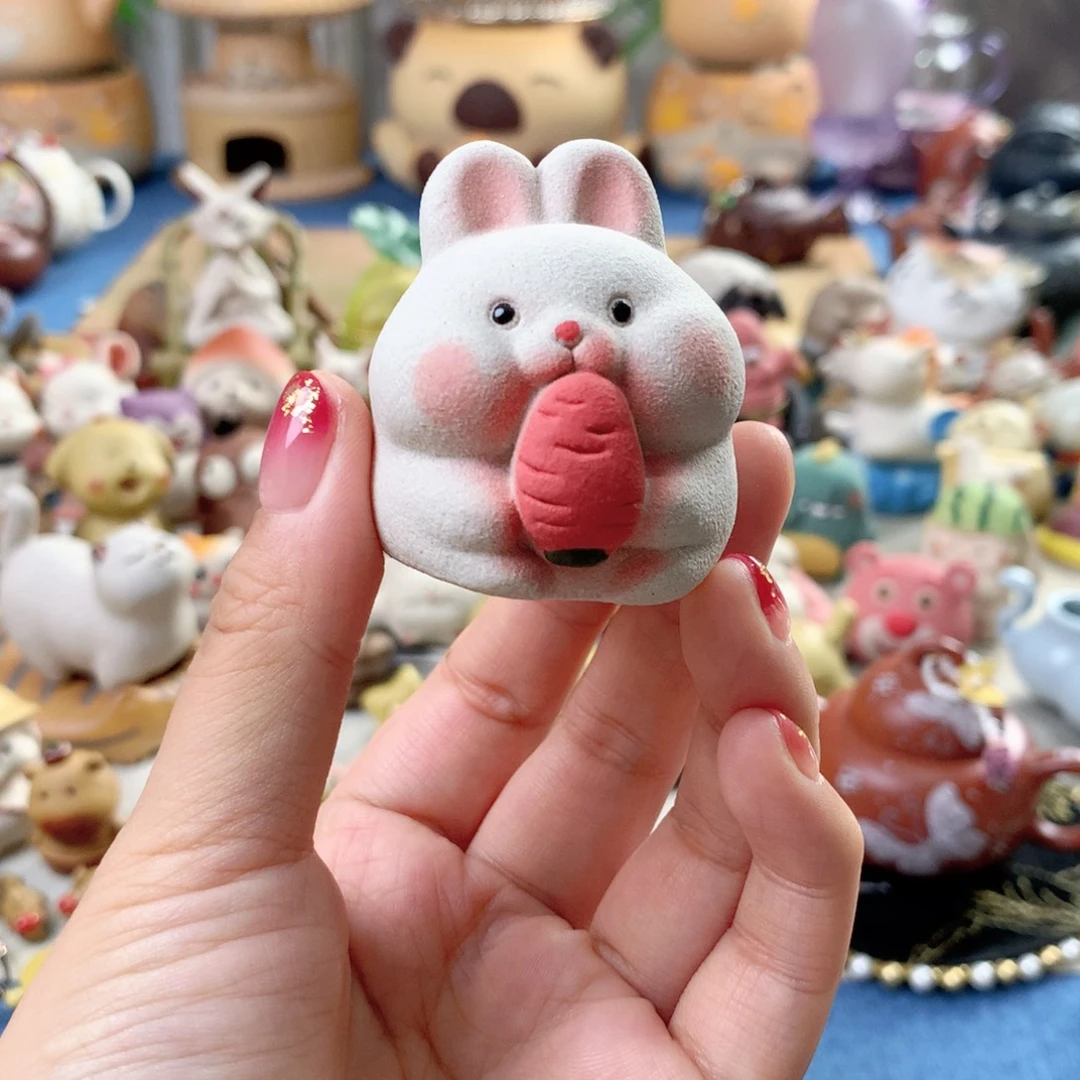 茶宠紫砂手工制作