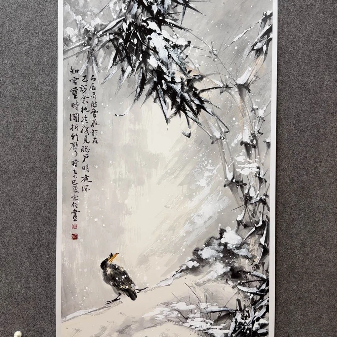 国画谢宗伯老师手绘作品
