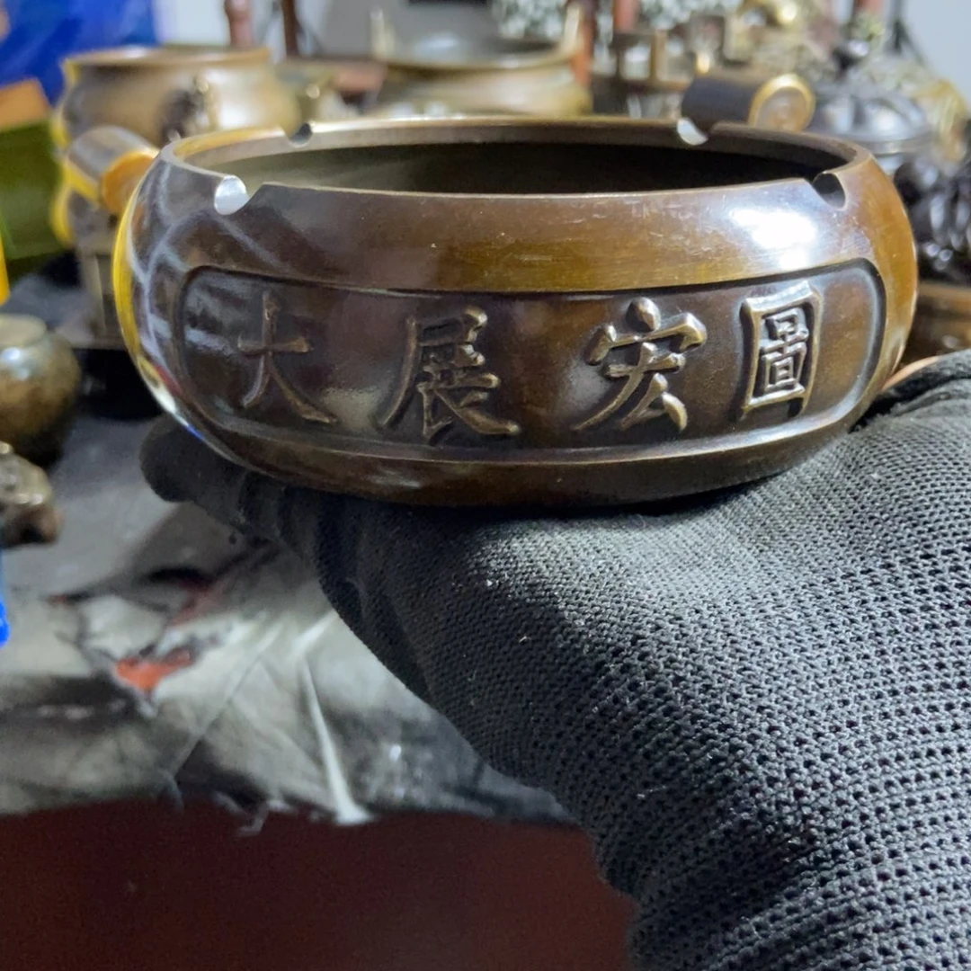 铜器工艺品摆件香炉摆件