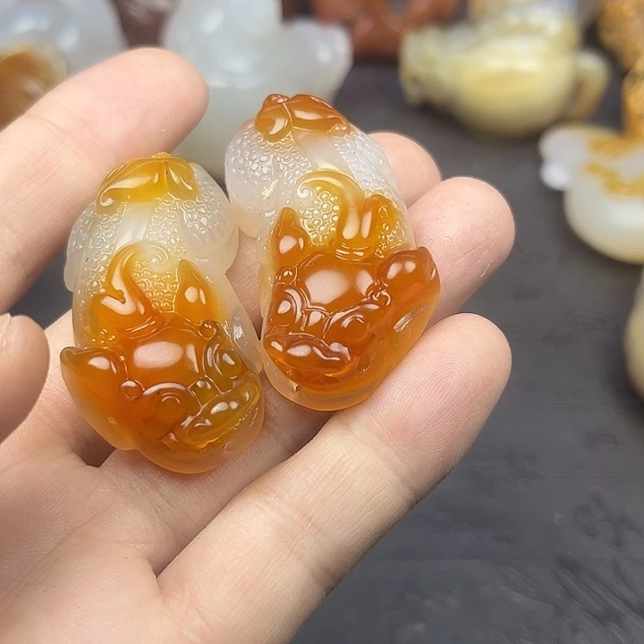 玛瑙/玉髓摆件未镶嵌鸿****6