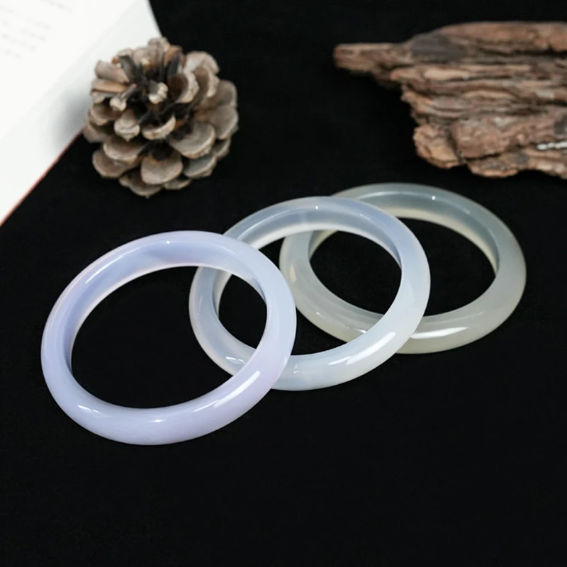 【官方正品】香槟色玛瑙手镯天然正品香槟金白月光玉镯多样性发一