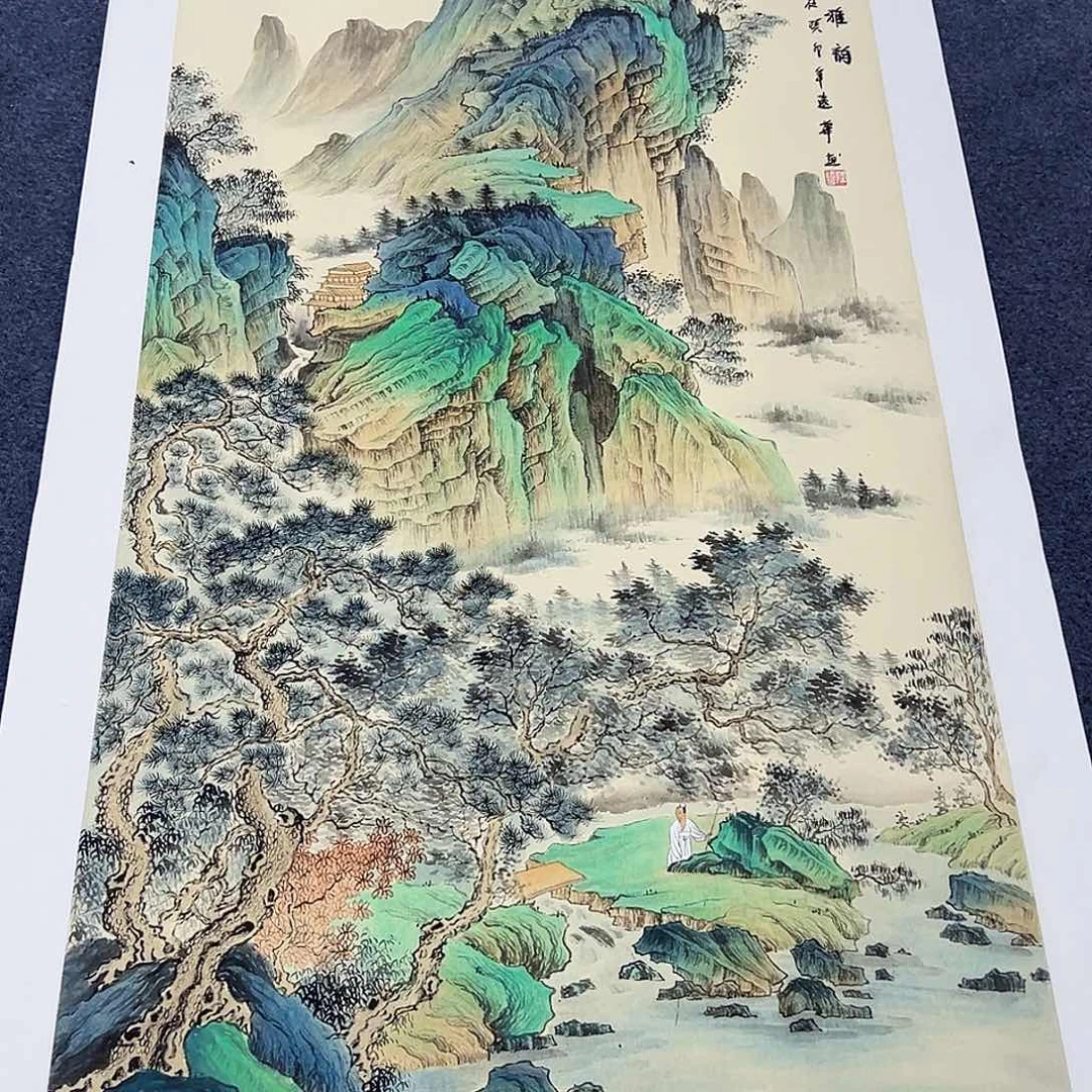 国画事事顺心如意万事如意