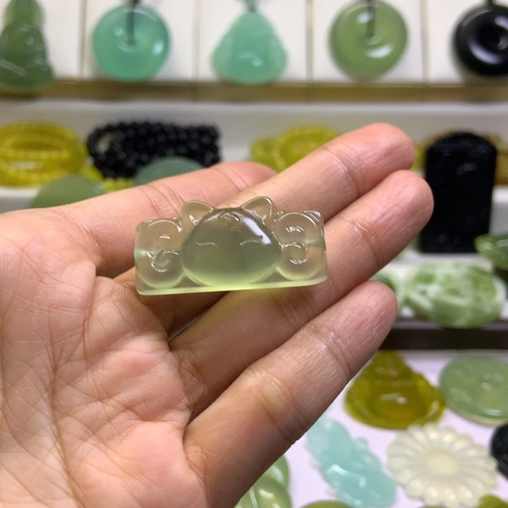 【闪购商品】未镶嵌蛇纹石玉颈饰
