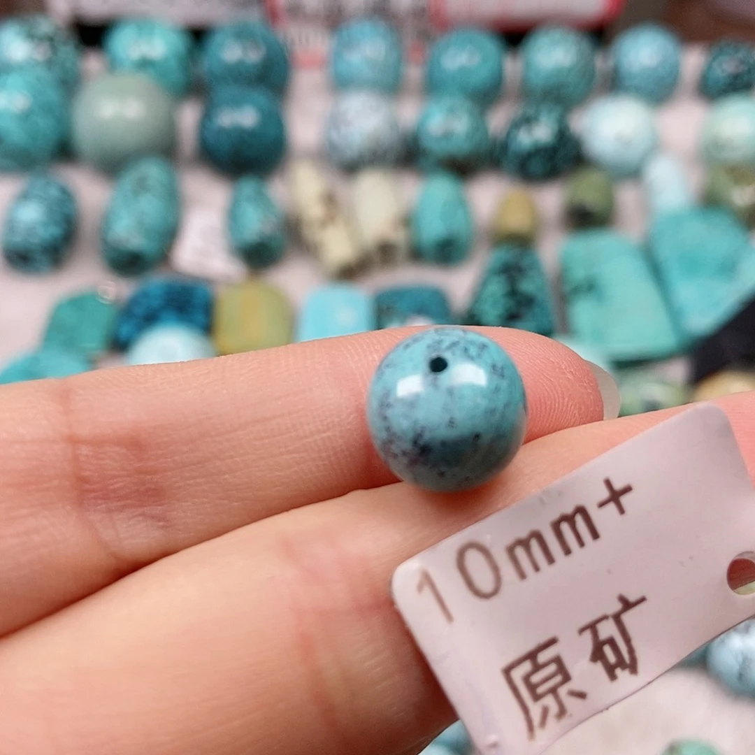 绿松石未镶嵌珠宝半成品
