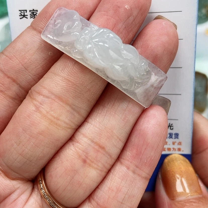 【闪购商品】翡翠颈饰未镶嵌貔貅手牌