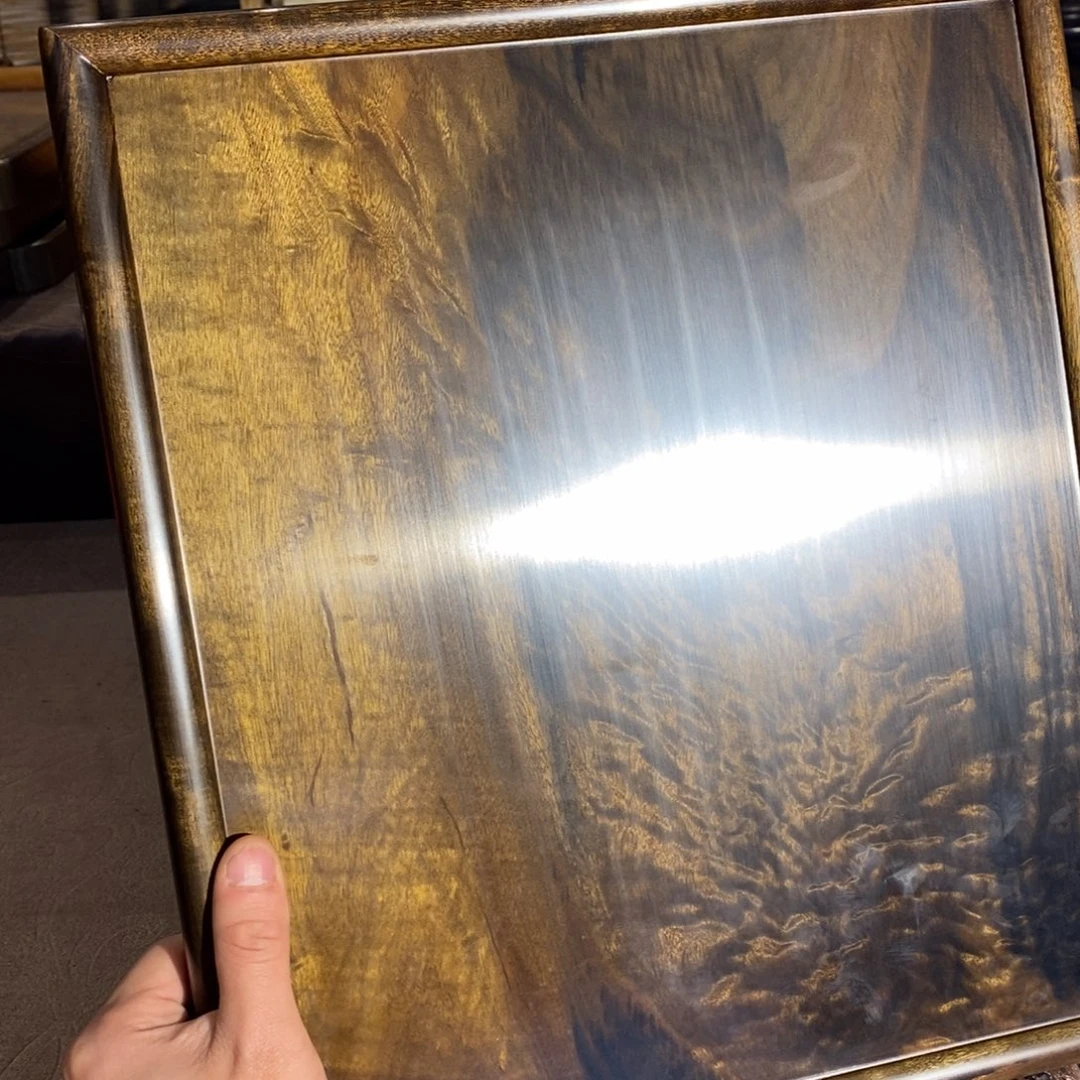 金丝楠坏****！金丝楠木文盘