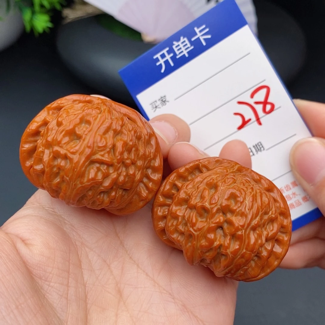 文玩核桃把件天****）45球白278