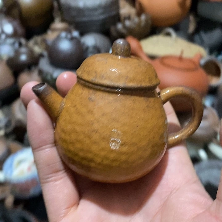 瓷片荷花的小尾巴都要上墙