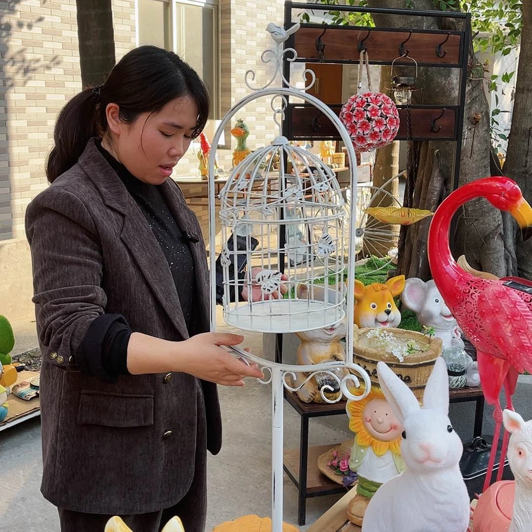 【闪购商品】无铅玻璃花园摆件&000&