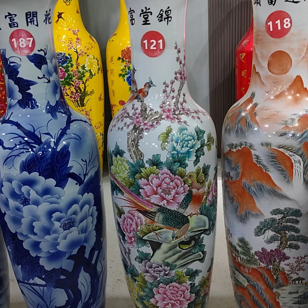 东***龙瓶121号锦堂富贵一对1.6米