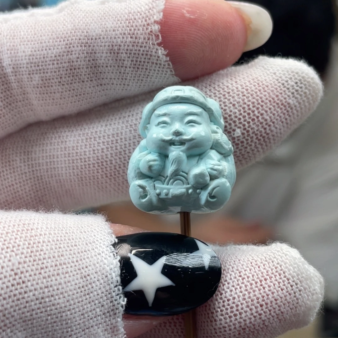 未镶嵌绿松石挂件