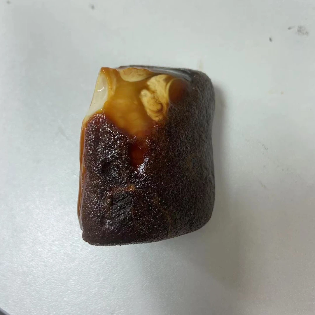 纯天然琥珀蜜蜡原石定制