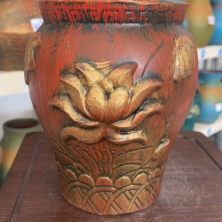 红陶13.9-1瑕疵土陶