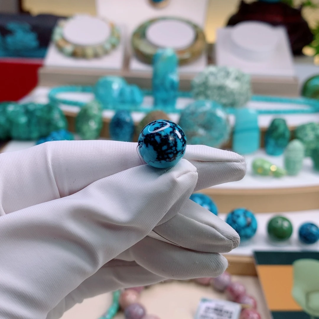 未镶嵌绿松石珠宝奇石