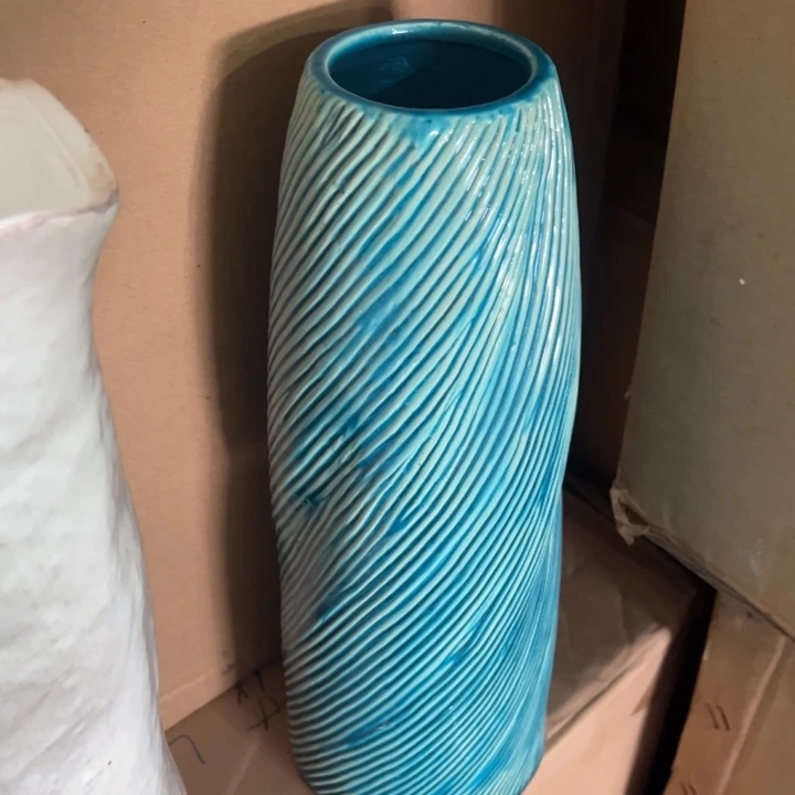 陶瓷花瓶摆件外贸出口微瑕捡漏