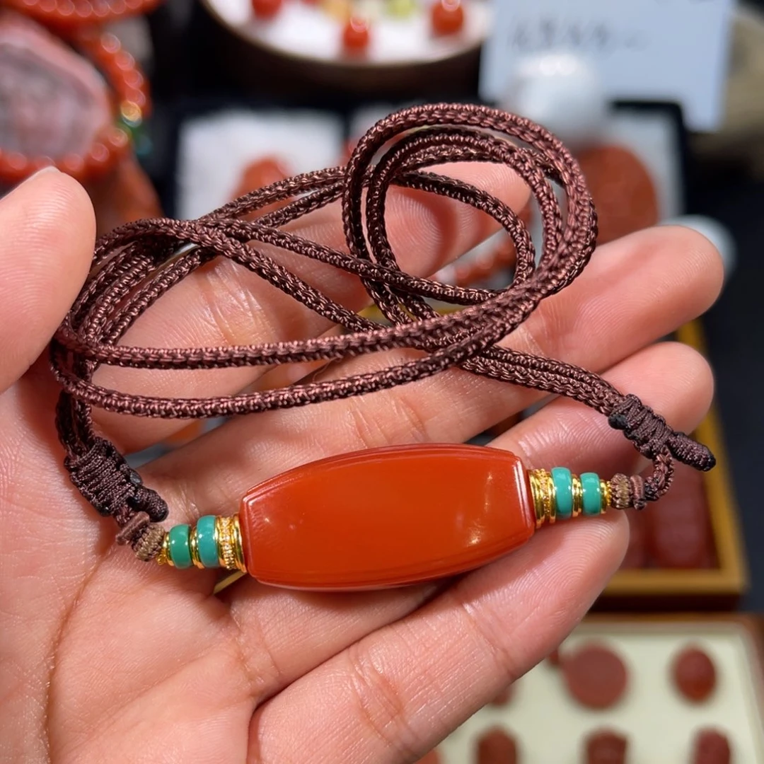 南红玛瑙未镶嵌勒子33.2*16