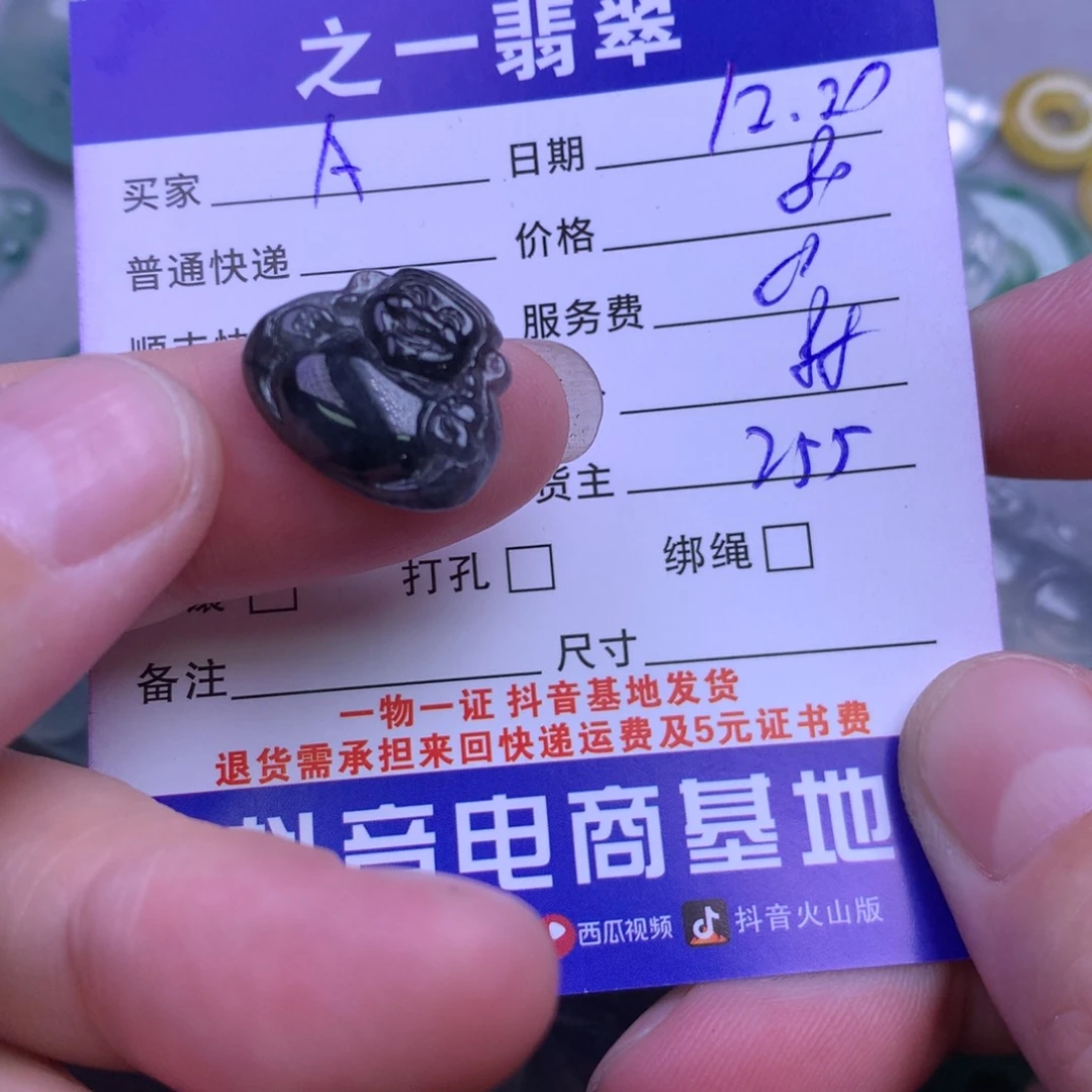 颈饰未镶嵌翡翠A***g