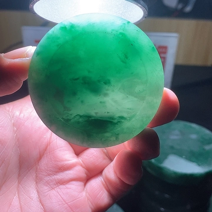 定制石英质玉（非洲翠）永****远无事牌订制不退