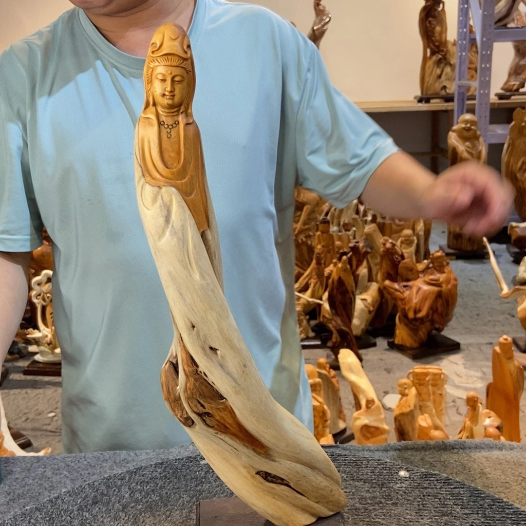 柏木（崖柏）太行崖柏根雕摆件