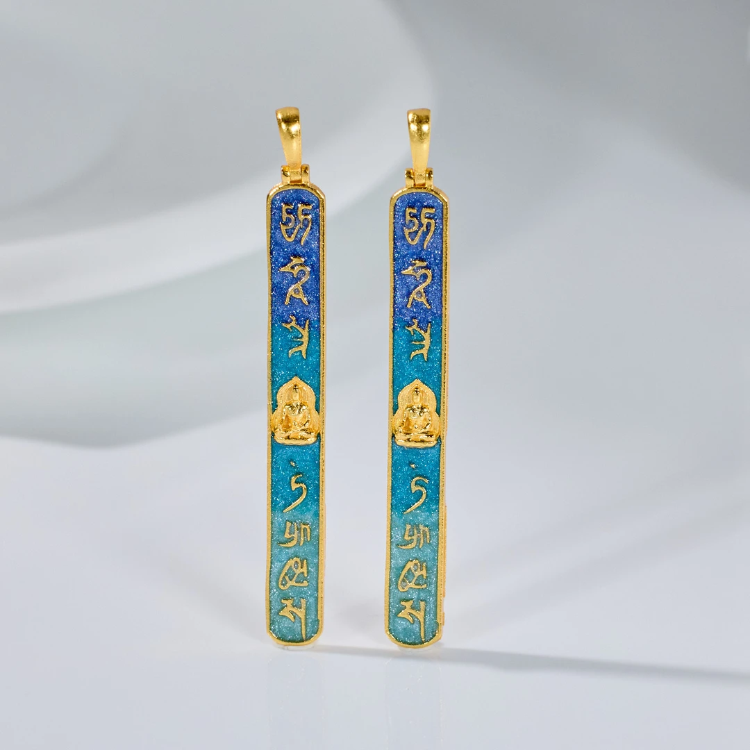 925银银制品 【歪歪】S925药师佛吊坠（多样性发一）XB-J6879