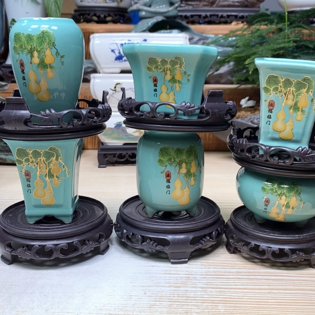 花盆紫砂陶瓷艺术花盆陶瓷