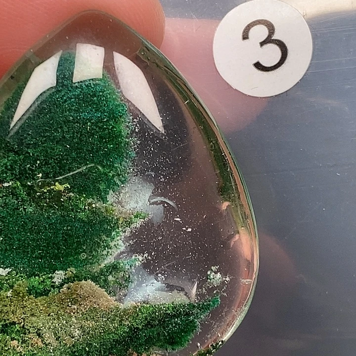 点***石未镶嵌水晶颈饰天然