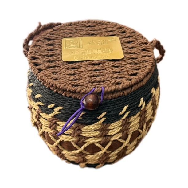 2003年小雅黑茶00312原名六堡茶广西梧州特产金花老茶养生茶