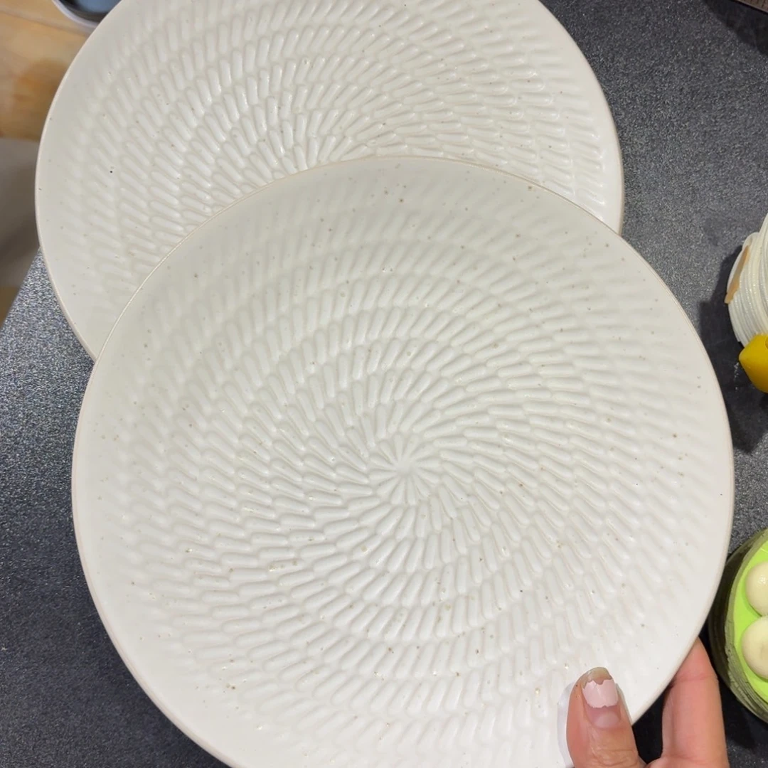 瓷8.5寸盘子两个两个