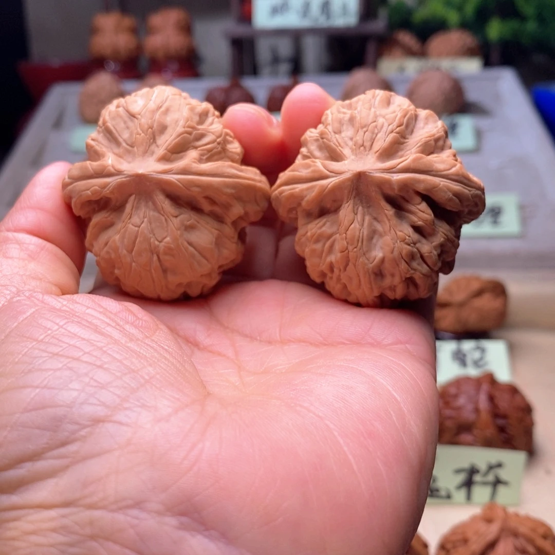 龙***神把件文玩核桃红锦鲤全品