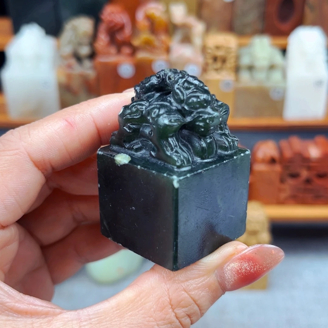 青田石印石闪购商品瑕疵料3*3