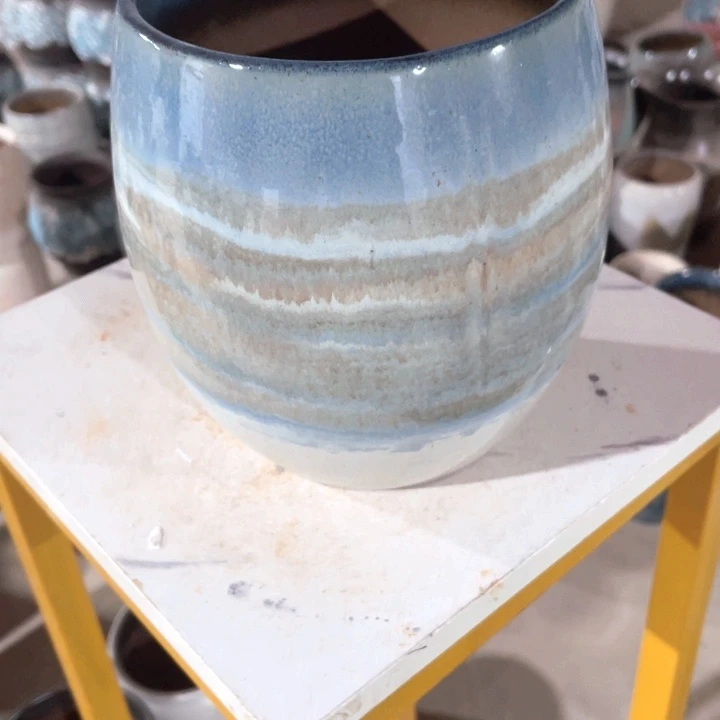 花盆紫砂口径16高度20一只