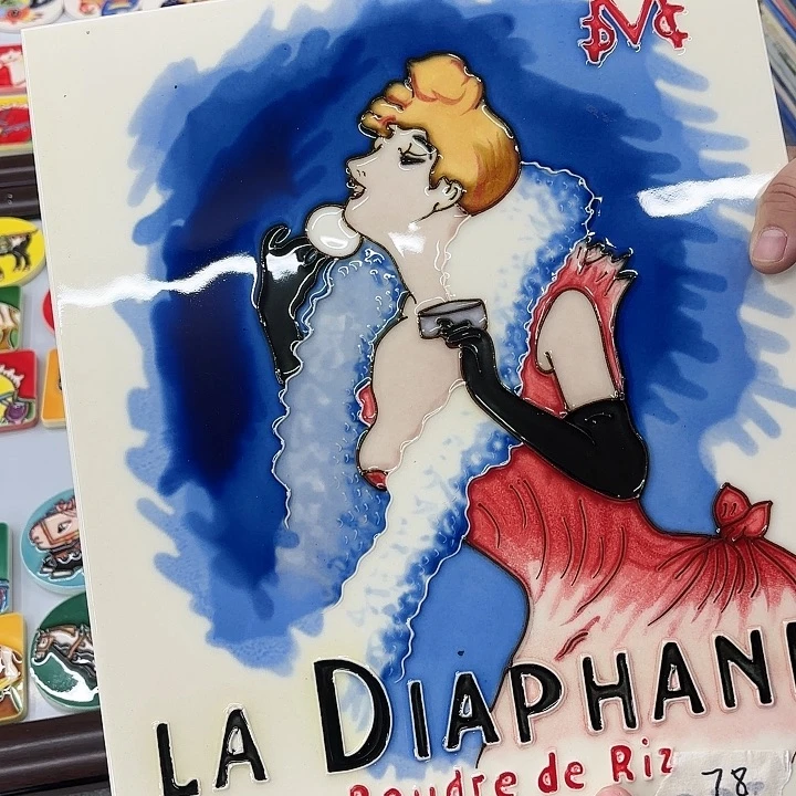 蜗****陶瓷板画28/35单瓷片