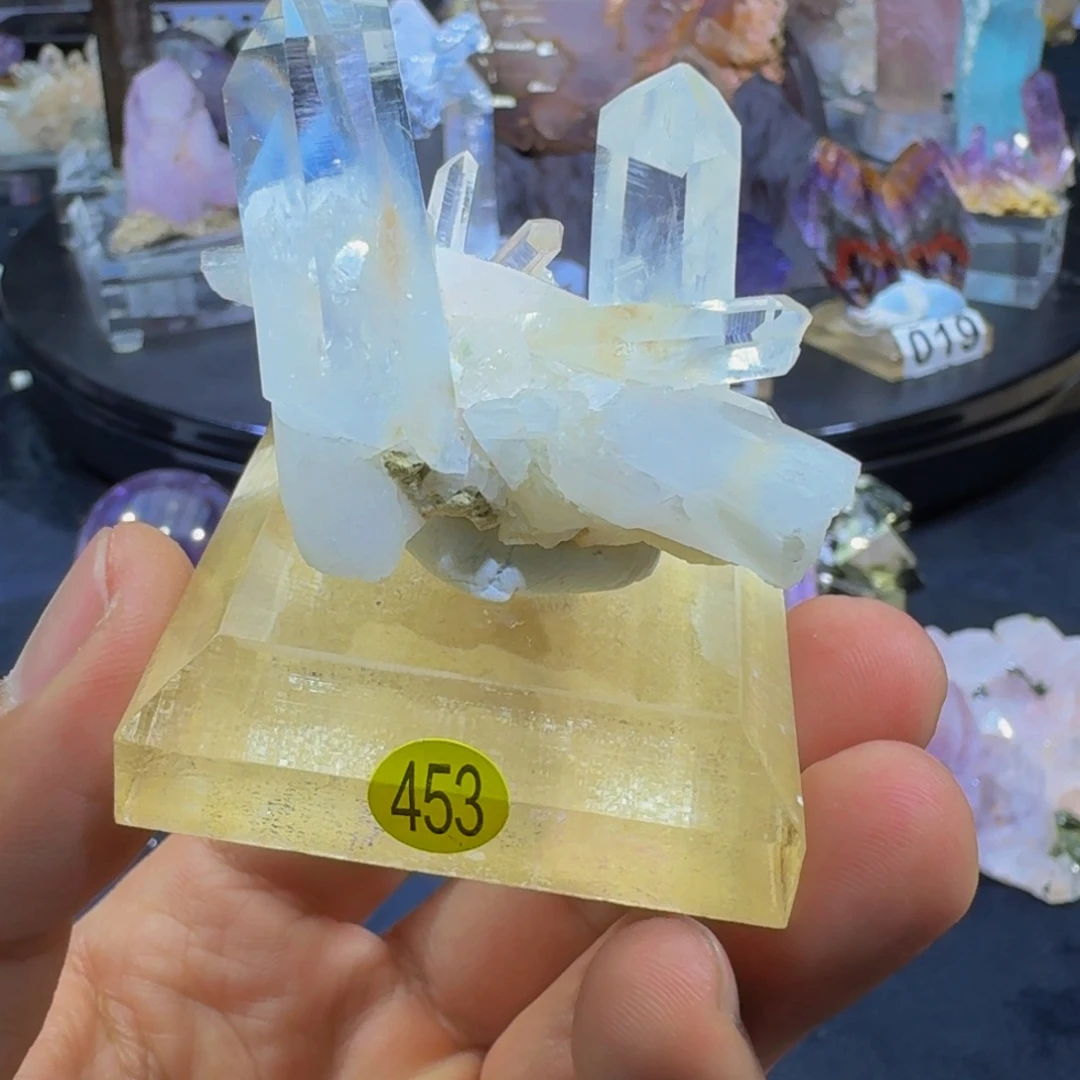 水晶未镶嵌珠宝半成品