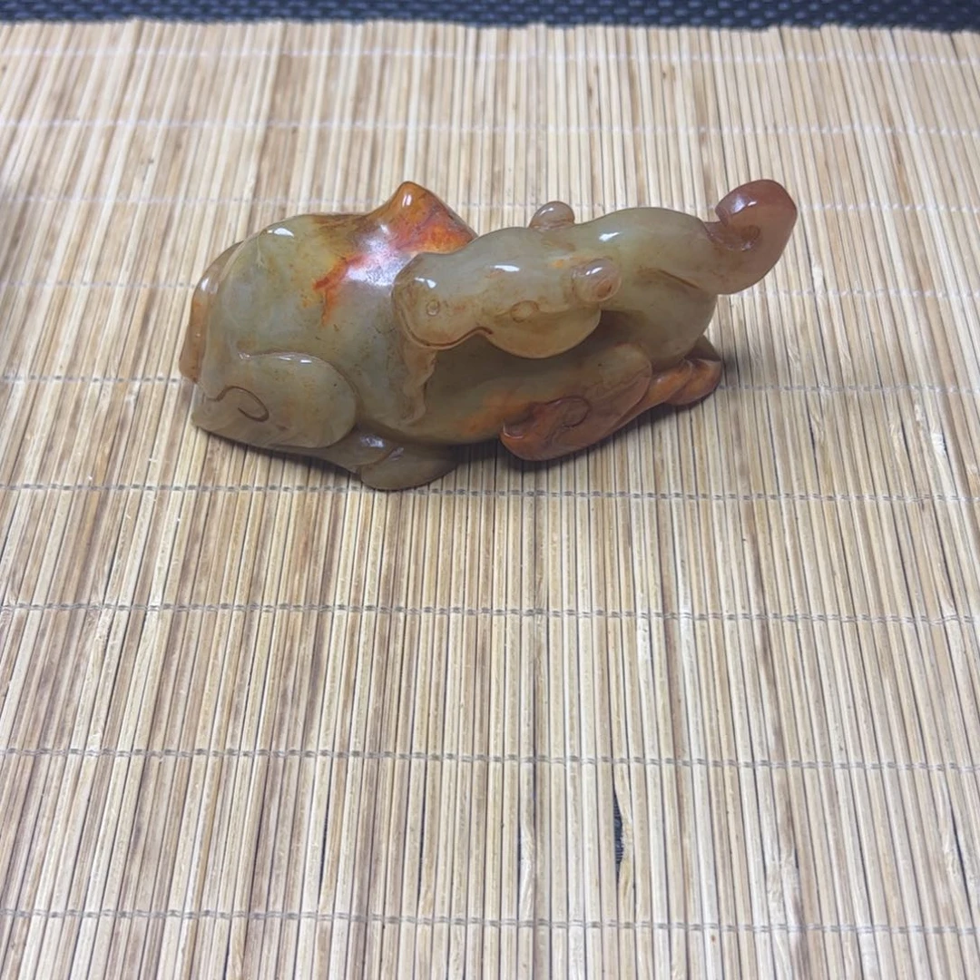 和田玉未镶嵌摆件