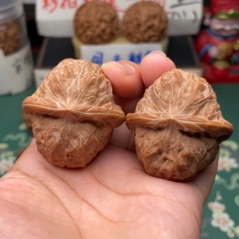 【闪购商品】把件文玩核桃41全品南瓜墩