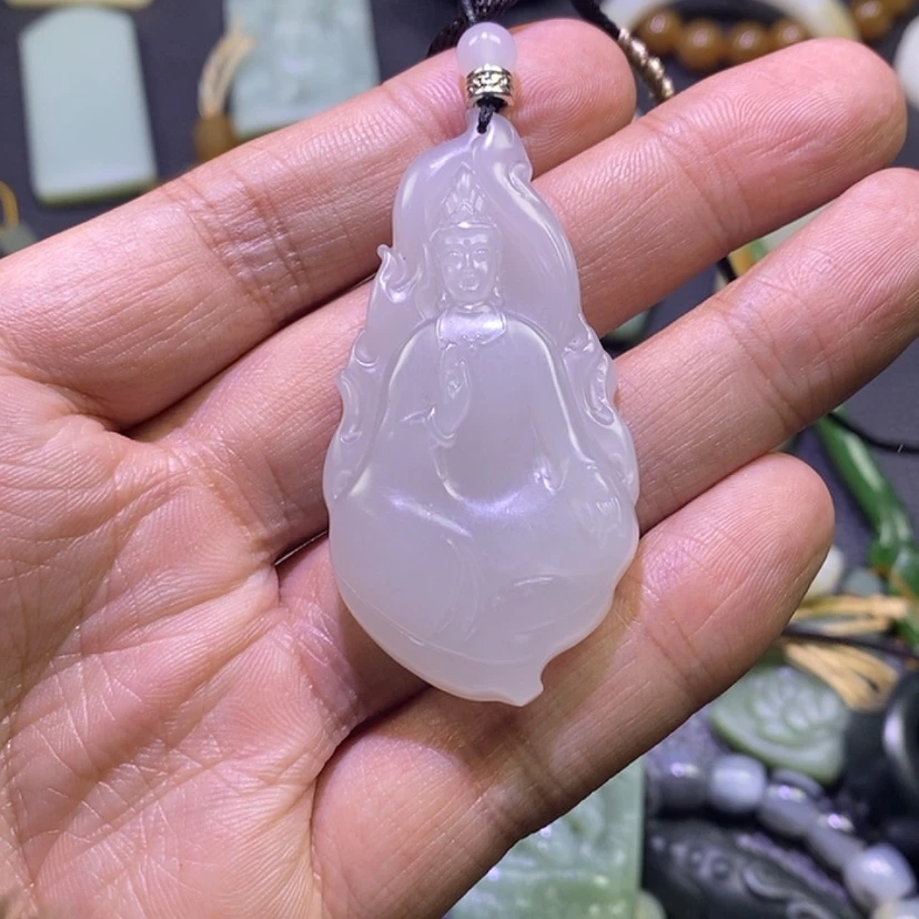 【闪购商品】未镶嵌和田玉挂件嘘*吧